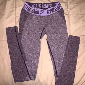 Purple Gym shark Leggings